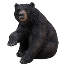 Load image into Gallery viewer, BLACK BEAR SITTING W/ONE PAW UP
