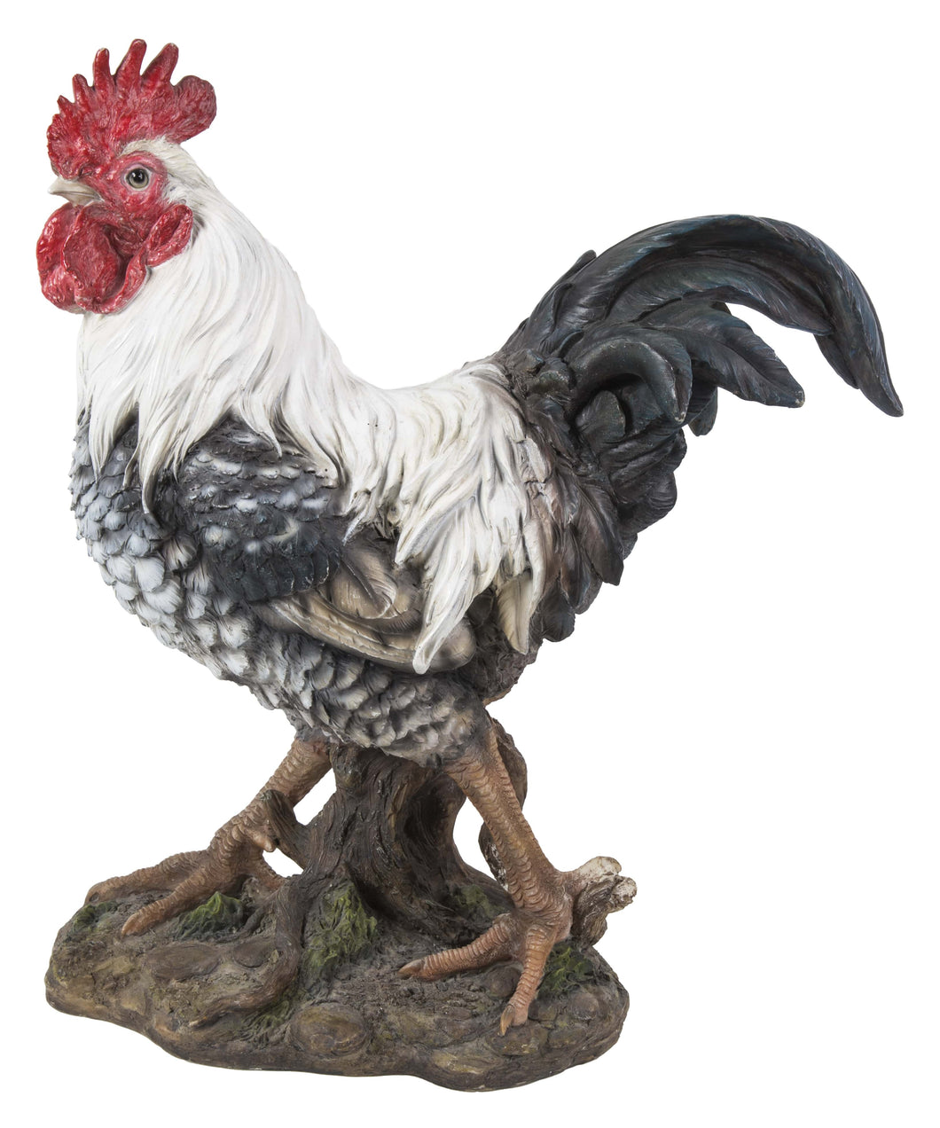 87961-WT - ROOSTER-BLACK/WHITE