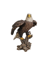 Load image into Gallery viewer, 87980 - BALD EAGLE ON STUMP W/WINGS OUT
