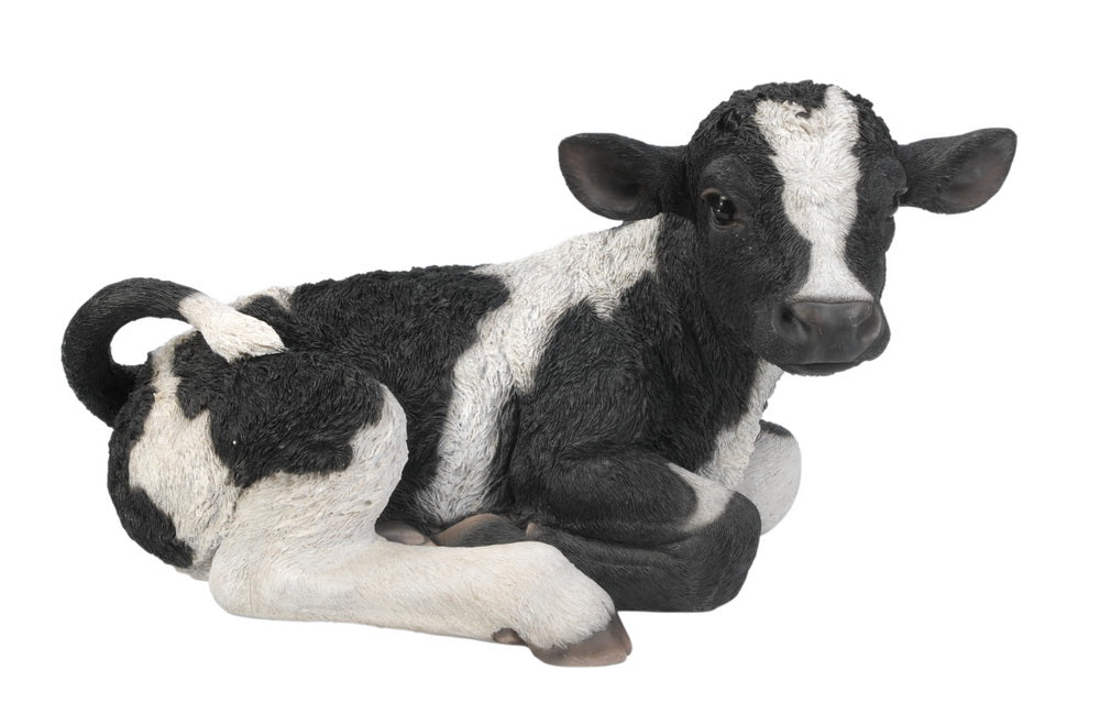 87981 - COW LAYING DOWN-BLACK/WHITE