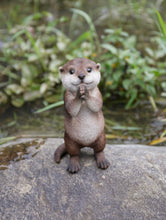 Load image into Gallery viewer, 87991-C - Otter Praying Statue
