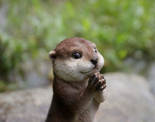 Load image into Gallery viewer, 87991-C - Otter Praying Statue
