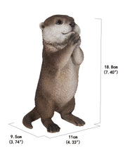 Load image into Gallery viewer, 87991-C - Otter Praying Statue
