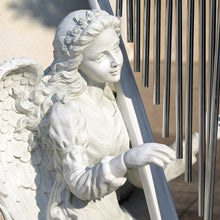 Load image into Gallery viewer, Angelic Harp Chime Statue
