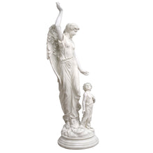 Load image into Gallery viewer, Angel with Child Statue

