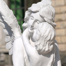Load image into Gallery viewer, Angel Hugging Child Statue
