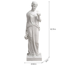 Load image into Gallery viewer, Classical Lady with Bowl Statue
