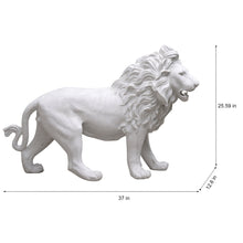 Load image into Gallery viewer, Lion Facing Right Statue
