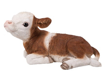 Load image into Gallery viewer, 87705-B - COW LAYING DOWN-BROWN/WHITE
