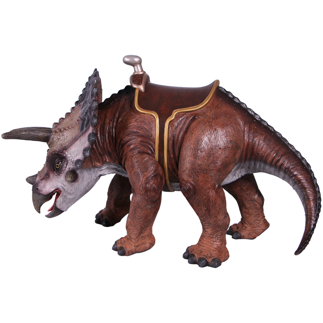 TRICERATOPS W/SADDLE
