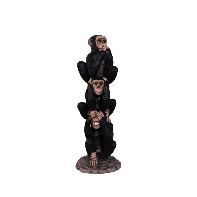 THREE WISE MONKEYS STACK