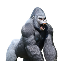 Load image into Gallery viewer, MALE GORILLA-LARGER THAN LIFE
