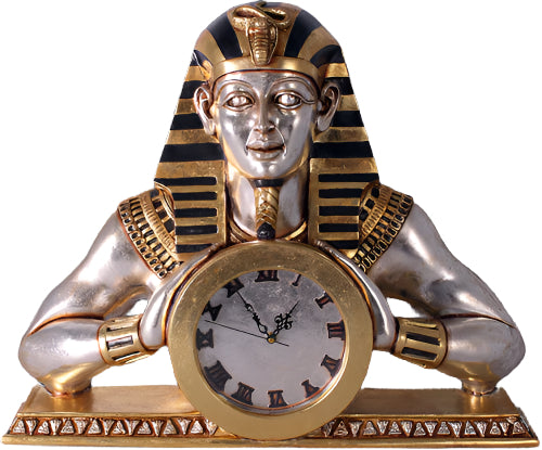 EGYPTIAN MANTLE CLOCK