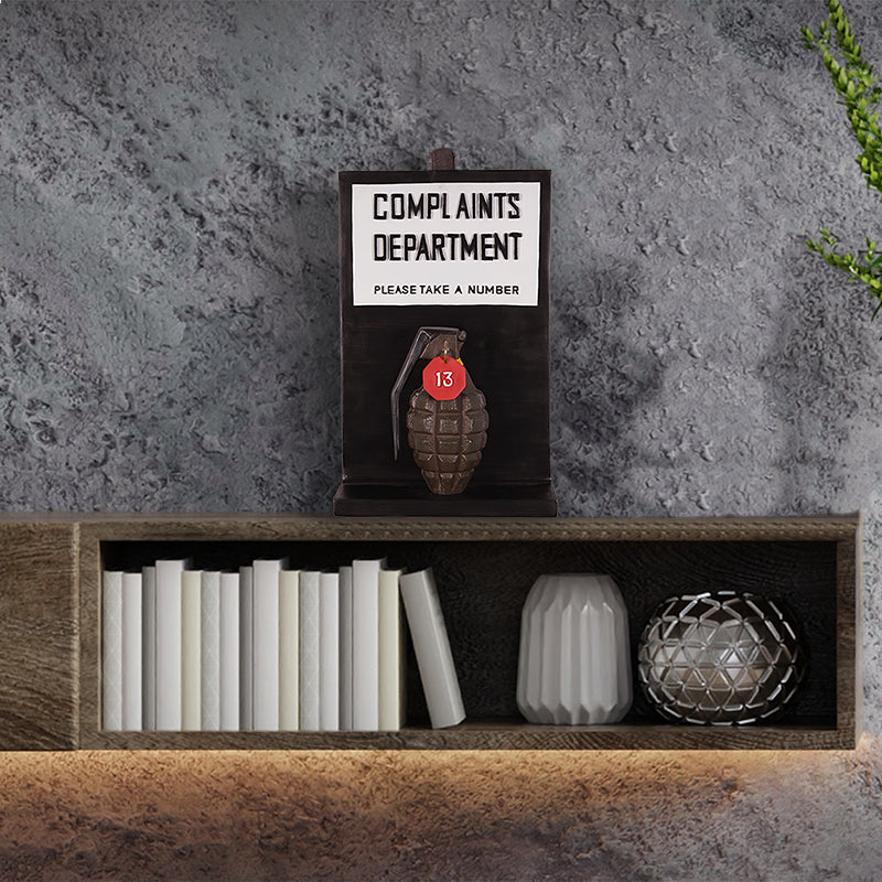 Made to Order: Complaints Sign