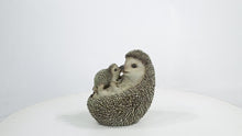 Load and play video in Gallery viewer, 87743-E - MOTHER &amp; BABY HEDGEHOGS ON BACK
