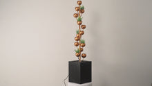 Load and play video in Gallery viewer, 79532-P -  Outdoor Metal Golden Bowl Fountain with Planter
