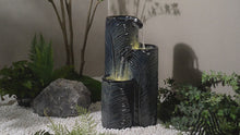 Load and play video in Gallery viewer, CERAMIC FOUNTAIN WITH LIGHTS-BB
