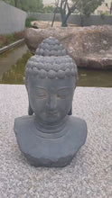 Load and play video in Gallery viewer, 77135 - SERENITY ENLIGHTENED ZEN BUDDHA HEAD
