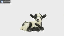 Load and play video in Gallery viewer, 87946-E - LAMB LYING DOWN - BLACK/WHITE-SMALL
