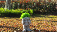 Load and play video in Gallery viewer, 75641-A - Whimsical Harmony - Old Lady Planter Pot
