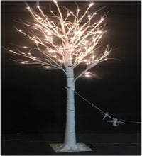 Load image into Gallery viewer, BIRCH TREE ON METAL BASE IN/OUTDOOR 160 LED 94 INCH HIGH
