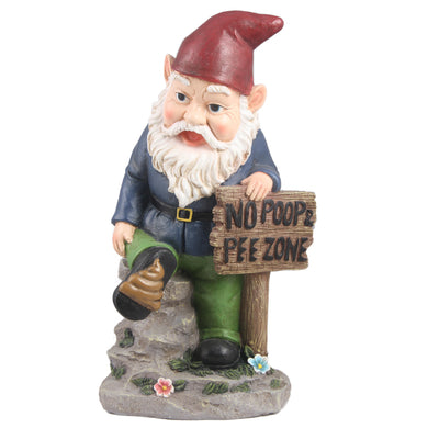 GNOME WITH SIGN