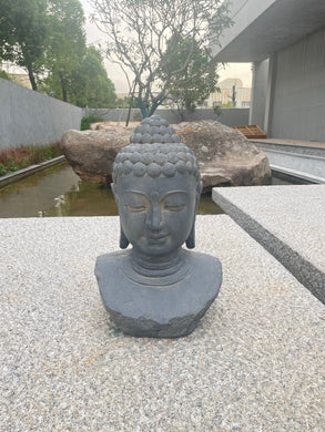 SERENITY ENLIGHTENED ZEN BUDDHA HEAD