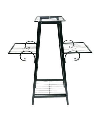 3 TIER PLANT STAND - BLACK