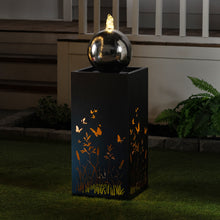 Load image into Gallery viewer, HOLLOW CARVED BUTTERFLY FOUNTAIN W/LEDS
