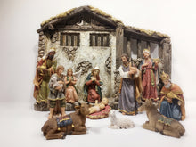 Load image into Gallery viewer, NATIVITY &amp; THREE WISE MEN 11 PC/SET 8 INCH H
