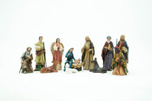 Load image into Gallery viewer, NATIVITY &amp; THREE WISE MEN 11PC/SET 5 INCH H
