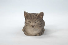 Load image into Gallery viewer, CAT SLEEPING - GREY TABBY
