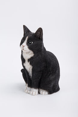 CAT SITTING - BLACK/WHITE