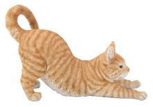 Load image into Gallery viewer, CAT STRETCHING - ORANGE TABBY
