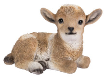 Load image into Gallery viewer, LAMB LYING DOWN - BROWN/WHITE-SMALL
