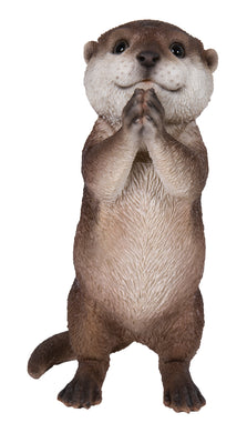 Otter Praying Statue